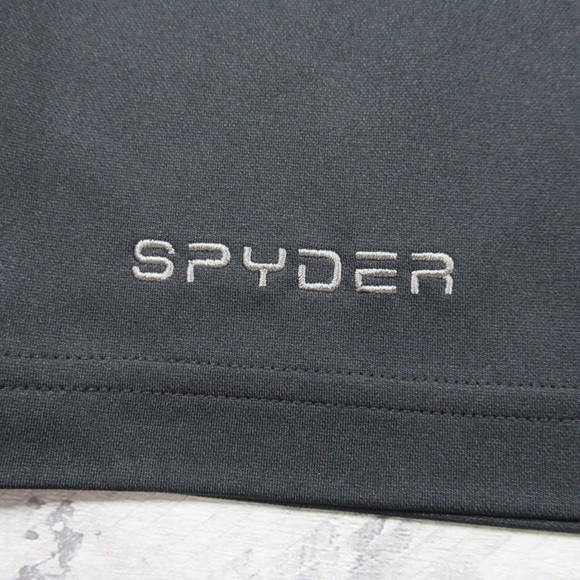 SPYDER Kelso Mountian Dry W.e.b. Quarter Zip T-Neck Pullover Sweatshirt Mens XL - Picture 6 of 12